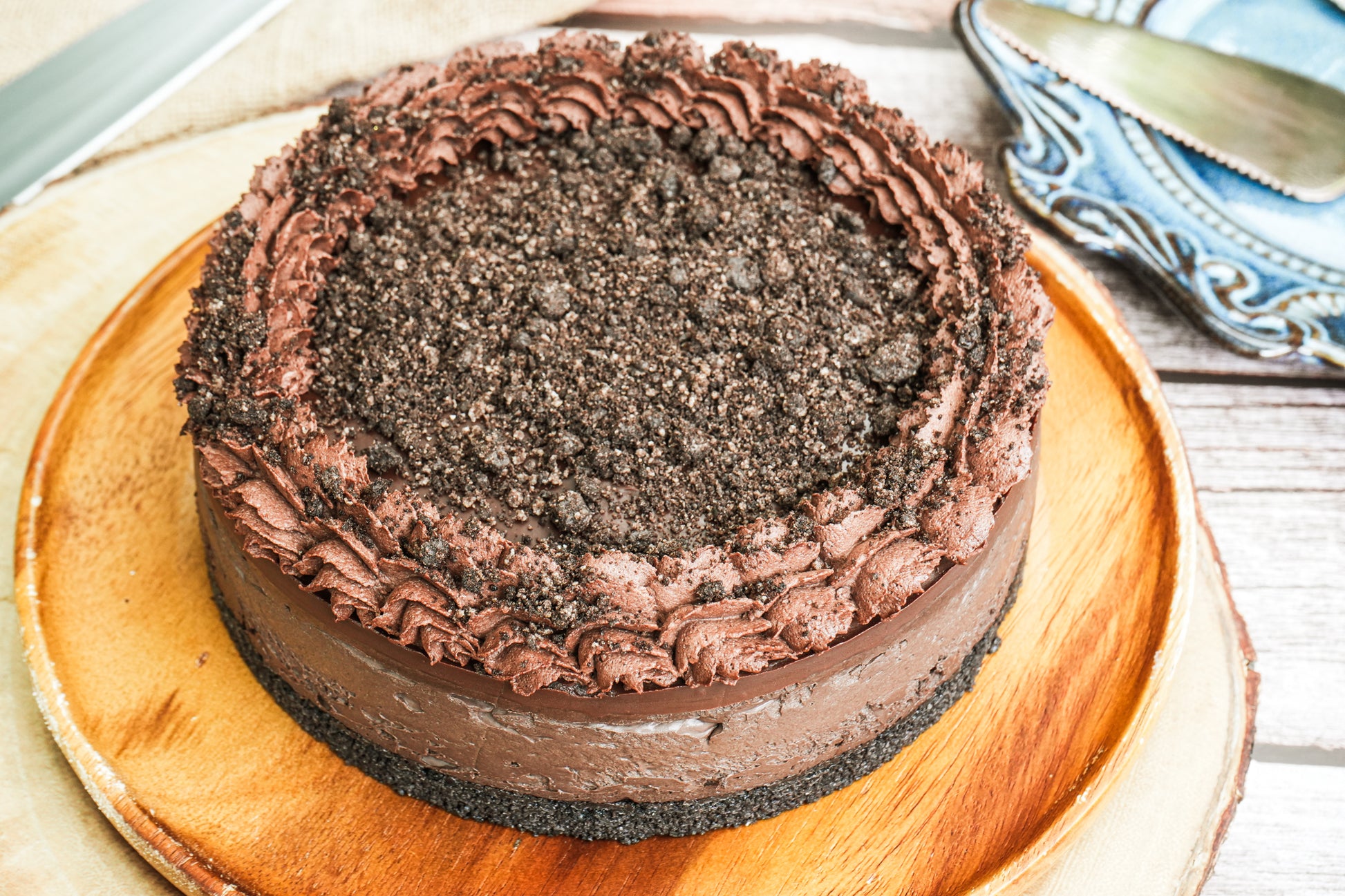 chocolate cheesecake