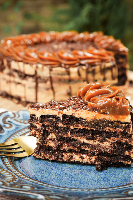 chocotorta, choco torta, argentinian cakes, dulce de leche cake