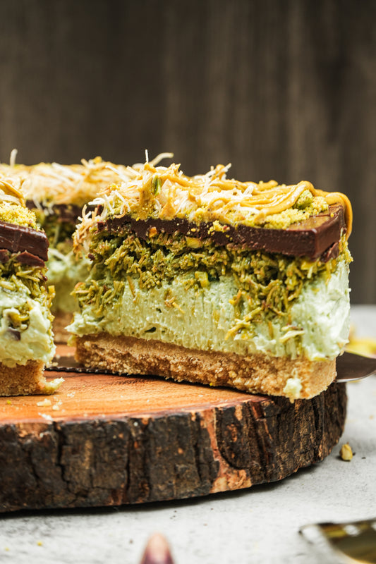 Dubai Pistachio Cheesecake