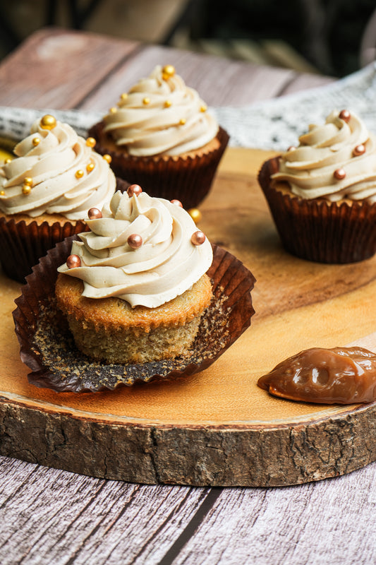 Dulce Banana Cupcakes