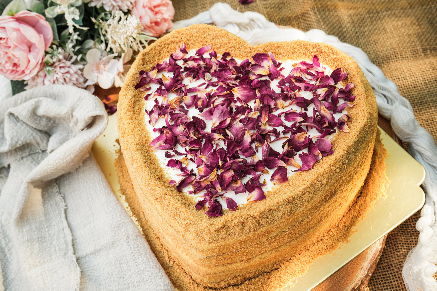 Medovik Honey Cake