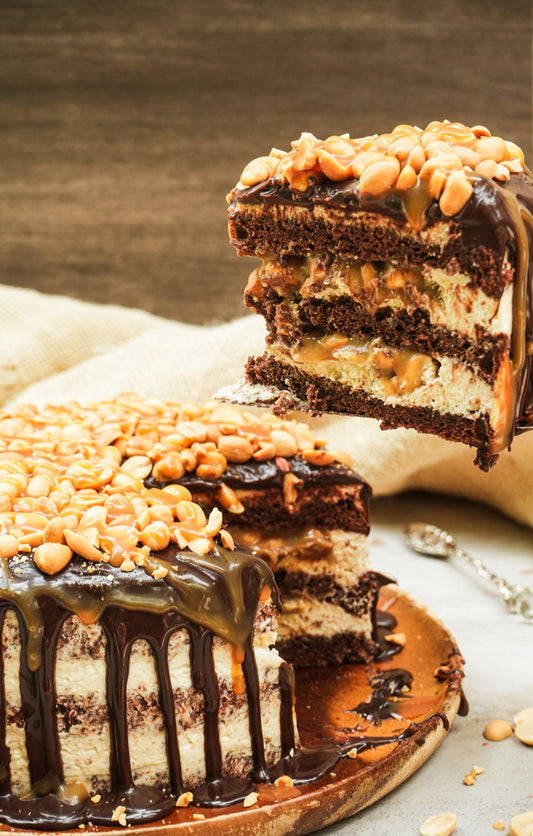 salted caramel chocolate cake