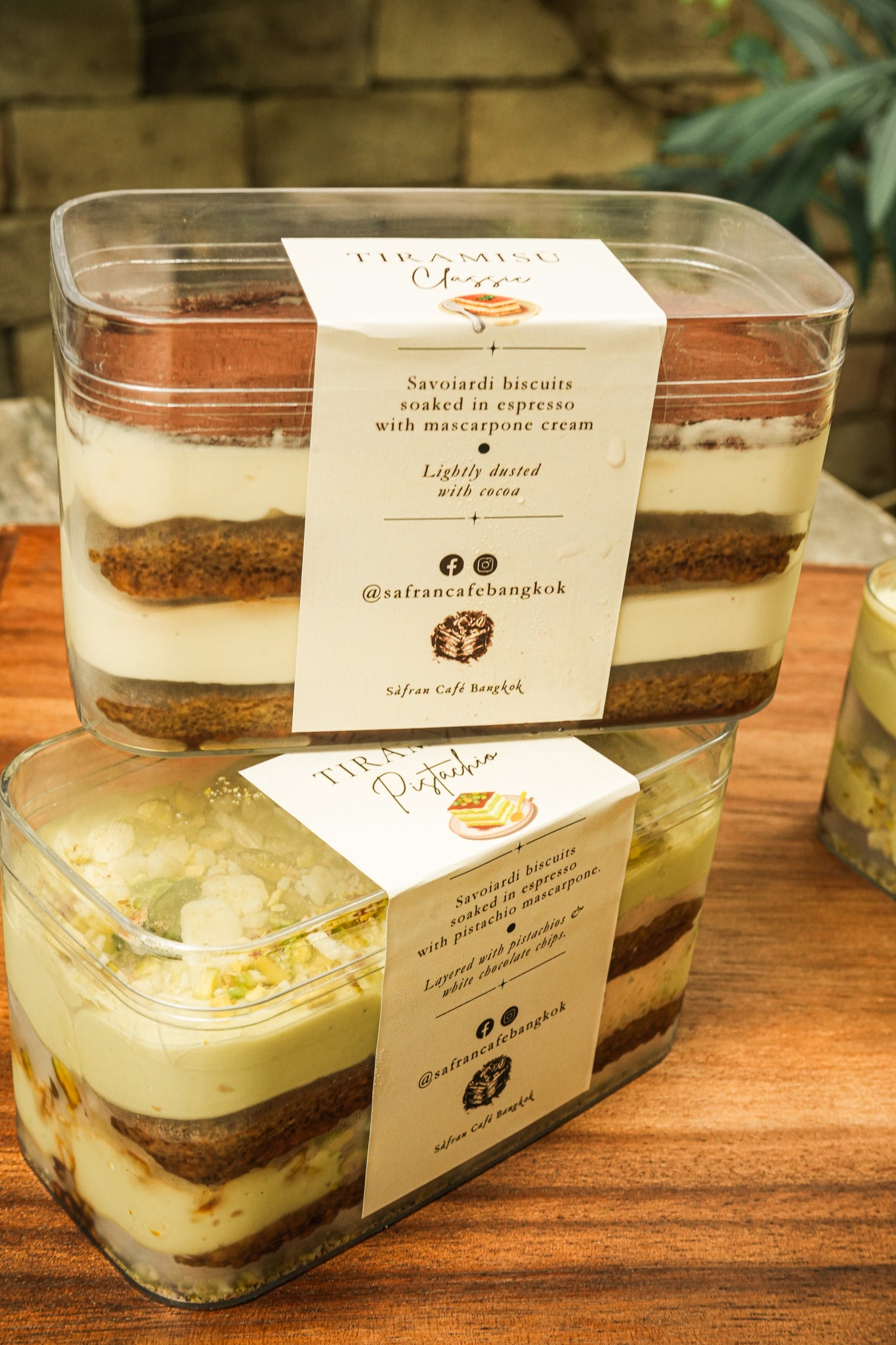 Pistachio Tiramisu
