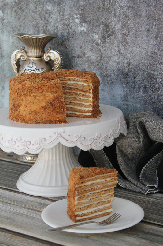 Medovik Honey Cake