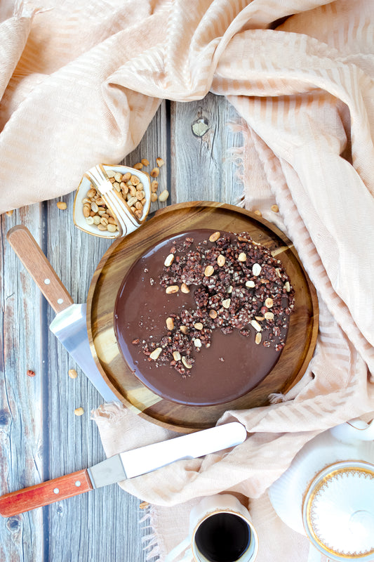 Peanut Butter Mousse Crackle