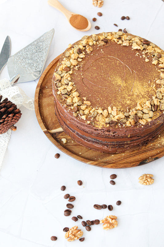 Gold Dust Espresso Mocha cake