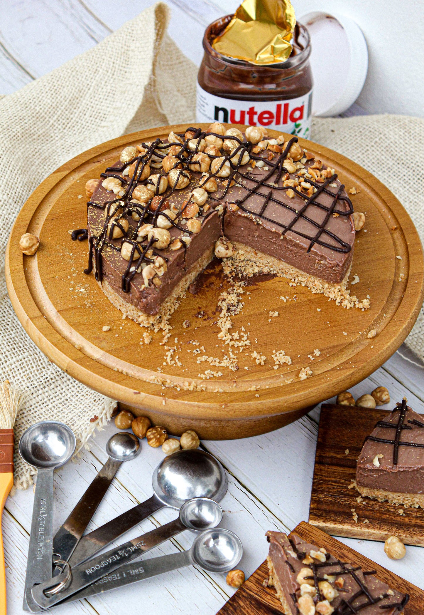 Hazelnut Nutella Cheesecake