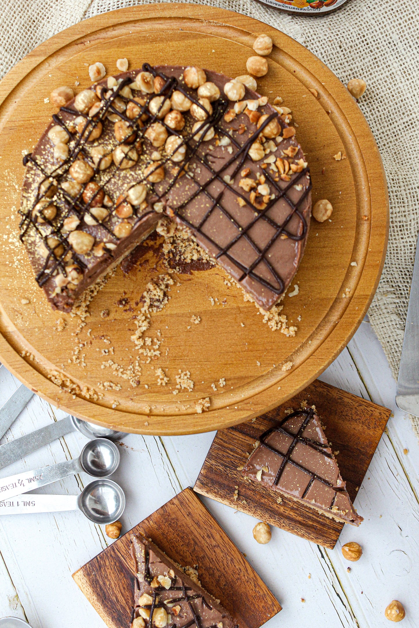 Hazelnut Nutella Cheesecake