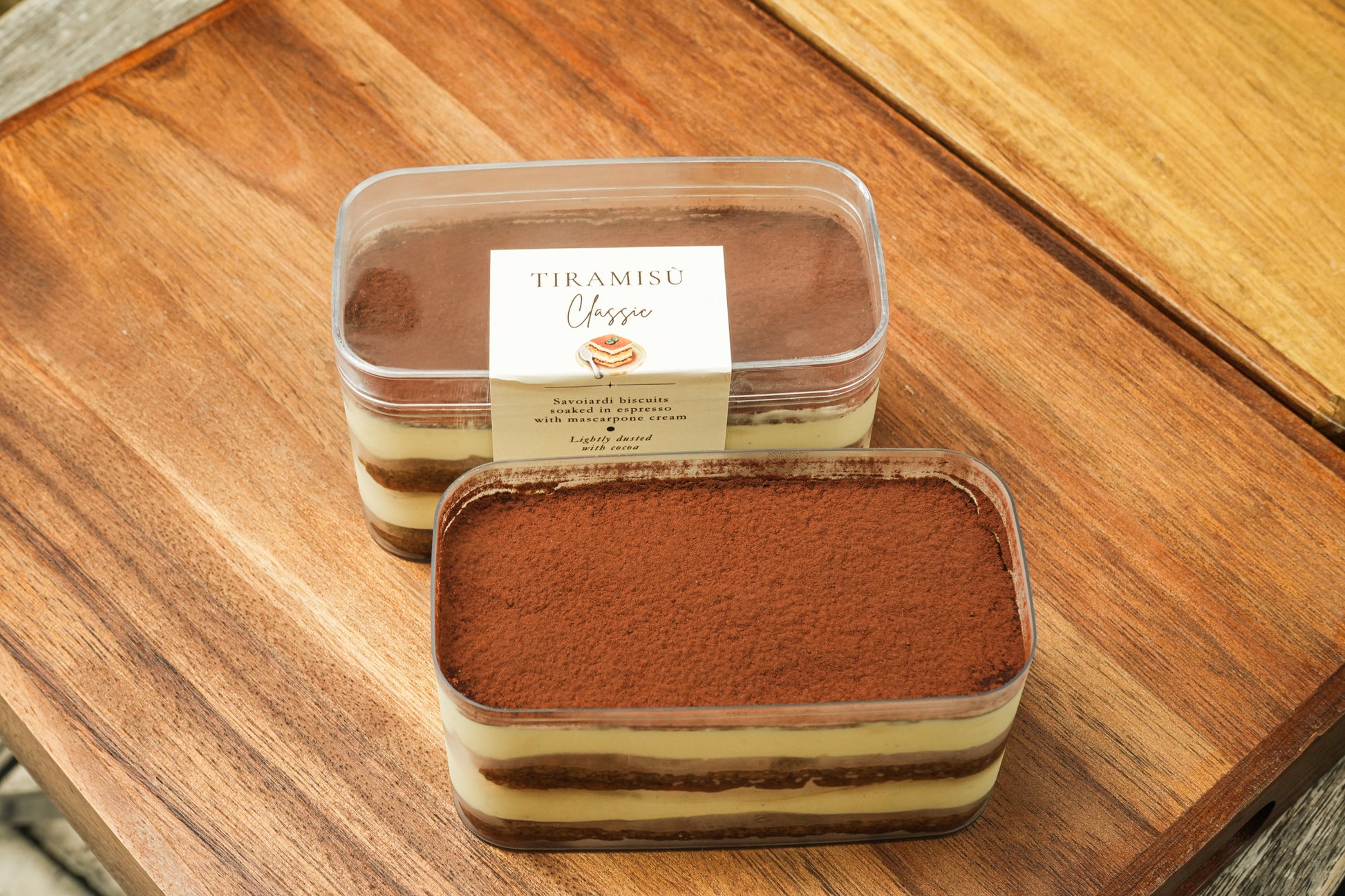 The best tiramisu in Bangkok.