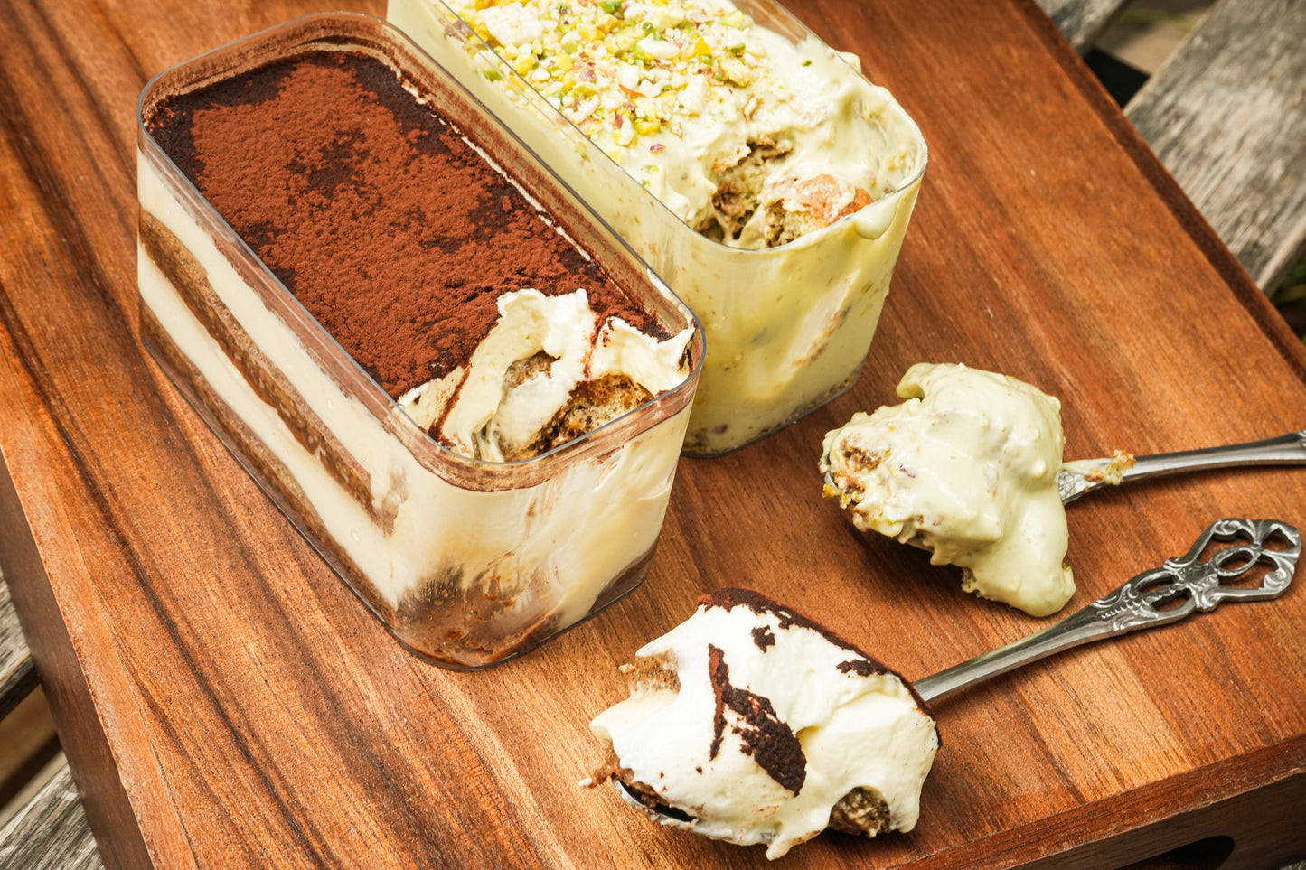 Pistachio Tiramisu