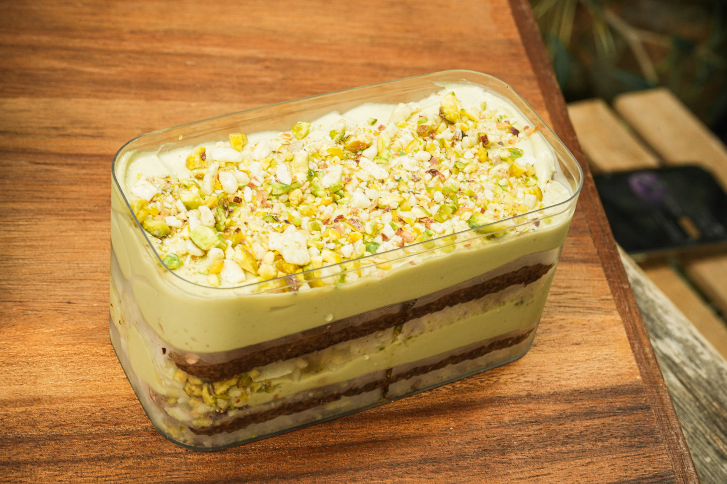 Pistachio Tiramisu